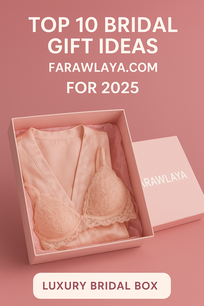 Top 10 Bridal Gift Ideas from Farawlaya for 2025