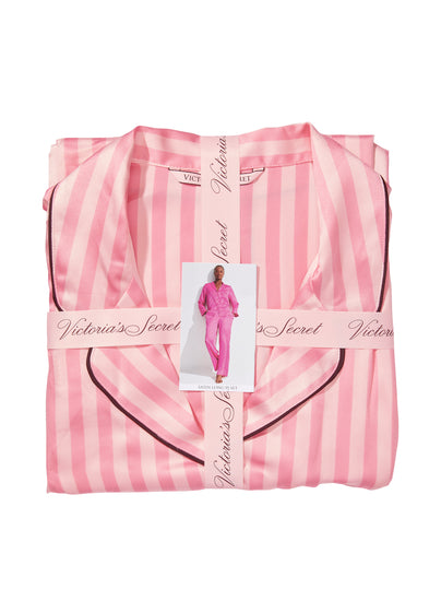 VICTORIA'S SECRET Satin Long Pajama Set