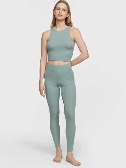 VICTORIA'S SECRET Ribbed Tank & Leggings Set