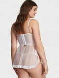 VERY SEXY Eyelet Lace Open-Cup Apron