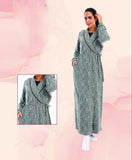 Stylish Melton Gray Robe