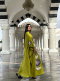 Free size women's Turkish linen abaya