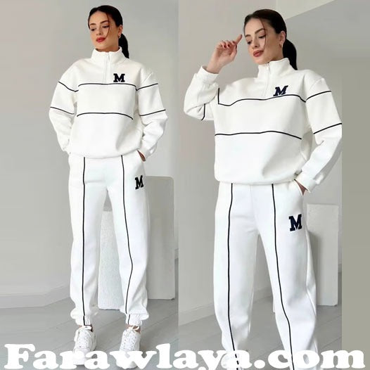 Women's trousers, cotton hoodie + trousers