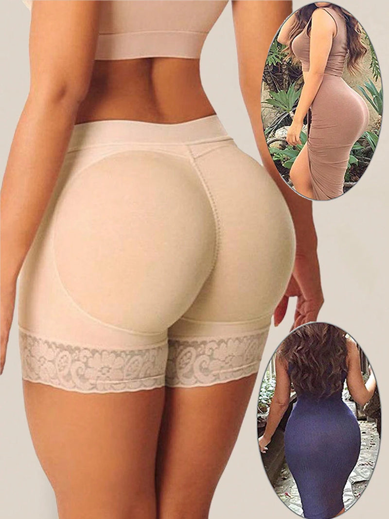 1 Pc Women Buttocks Padding Panties Butt Lifter Shaper Body Waist Trainer Tummy Slimming Sheath Woman Flat Belly Pad Hip Shapewear Fake Ass