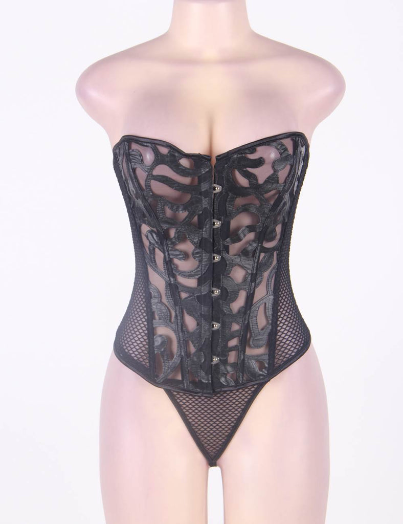 New Transparent Hollow Net Corsets