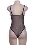 Halter Teddy Egypt With Lace Embroidery