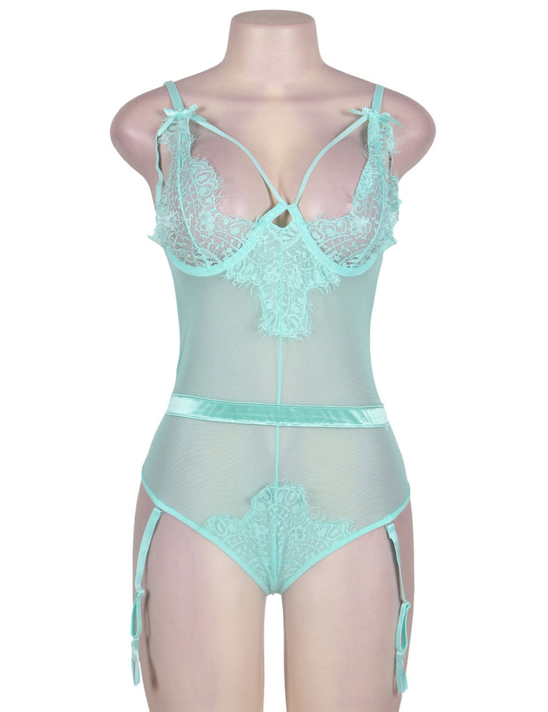 Eyelash Lace Teddy Lingerie Egypt