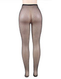 Fashion Black Sparkle Fishnet Stocking
