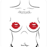 Sexy Red Lips Nipple Cover