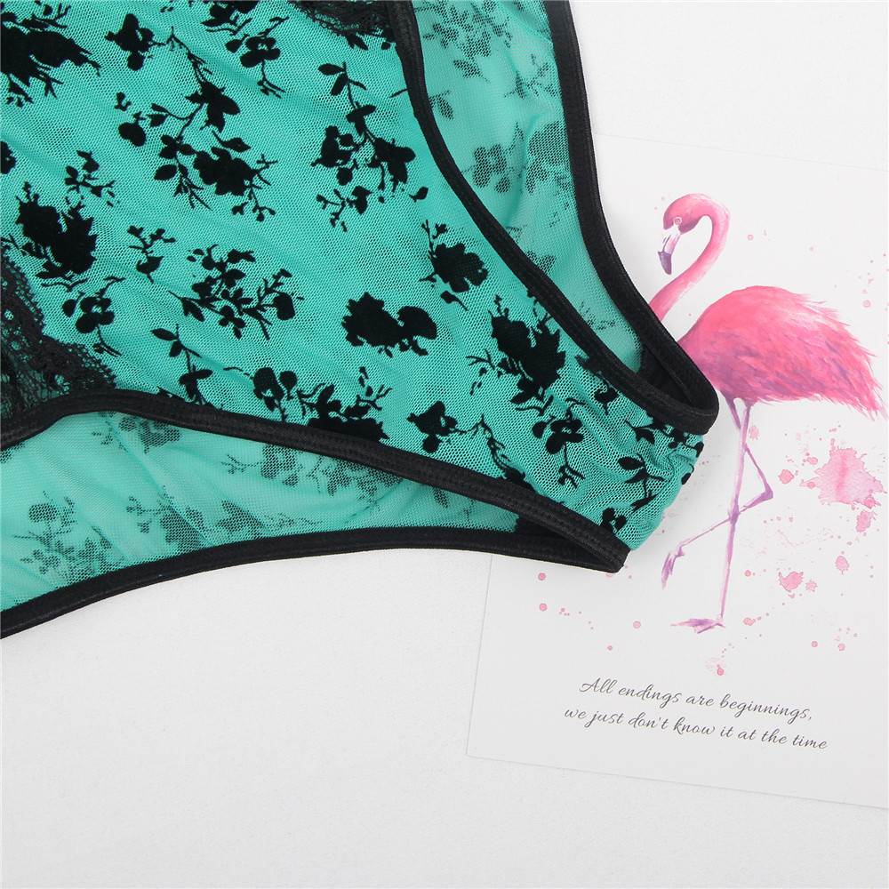 Lingerie Egypt Exquisite Lace Choker Neck Teddy