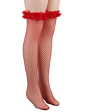 Fence Net Thigh Stocking