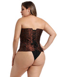 High Quality Red Retro Corset