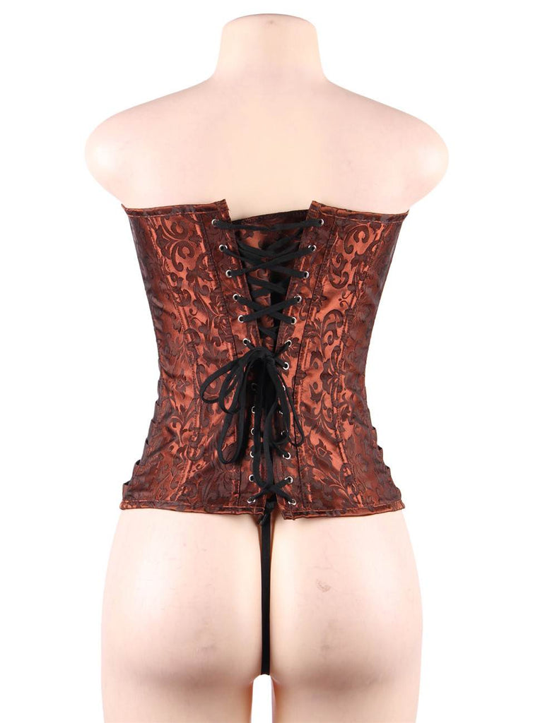 High Quality Red Retro Corset