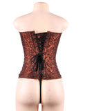 High Quality Red Retro Corset
