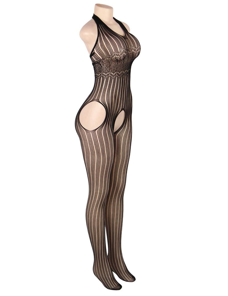 Plus Size Mystery Pattern Net bodystockings egypt