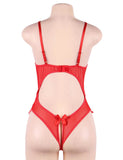 Open Cup Crotchless One-piece Teddy Egypt