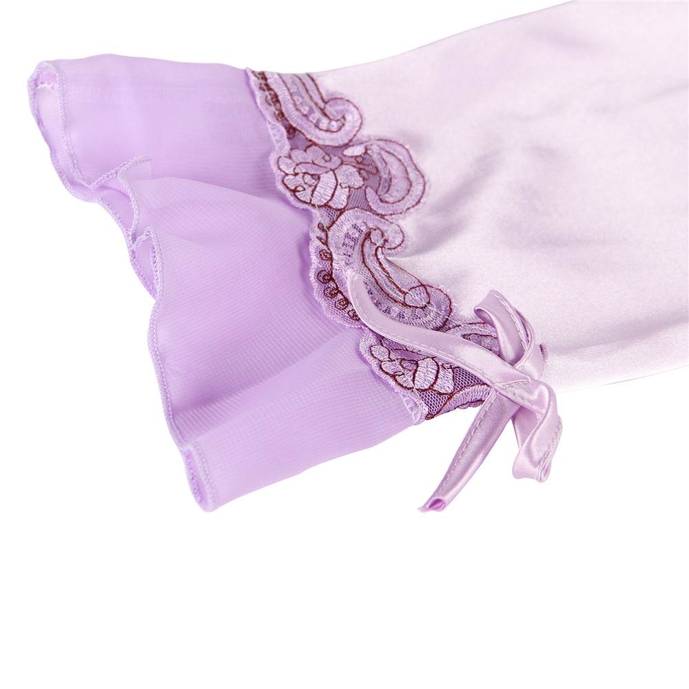 High Quality Long Sleeve Silk Pajama Egypt Set Two Piece Set in