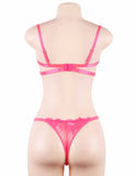Custom High Quality Beautiful Lingerie Lace Bra Set Egypt With Steel ring