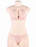 Custom High Quality Beautiful Lingerie Lace Bra Set Egypt With Steel ring