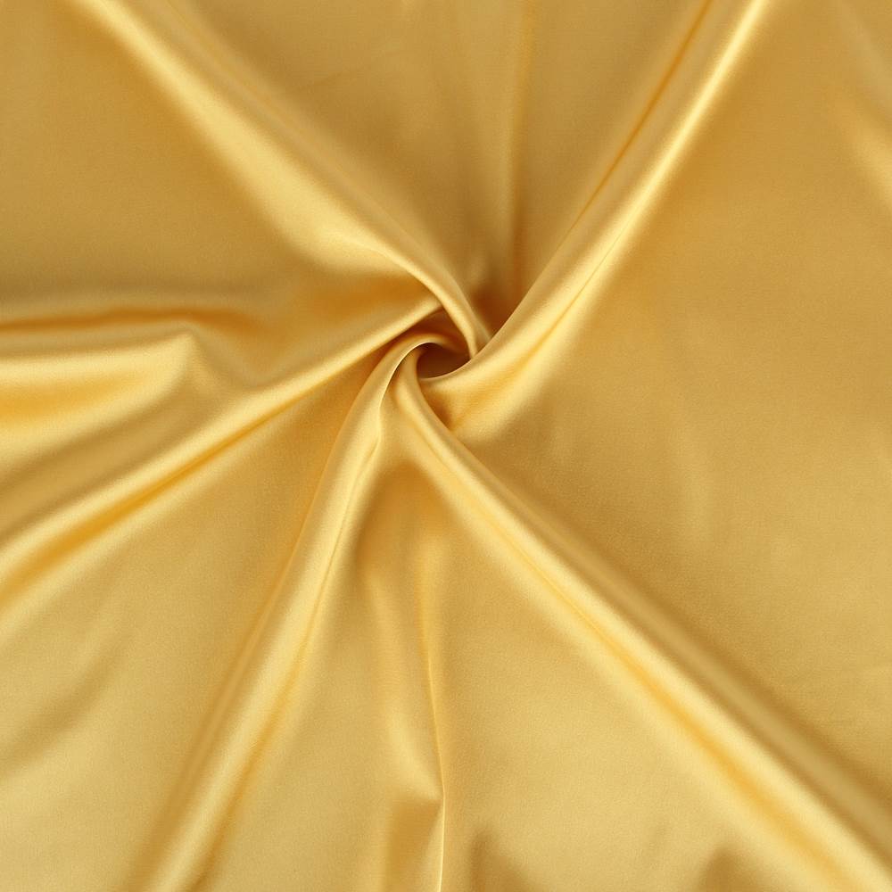 Yellow Sexy High-end Satin Lace Stitching Open Back Ladies Lingerie