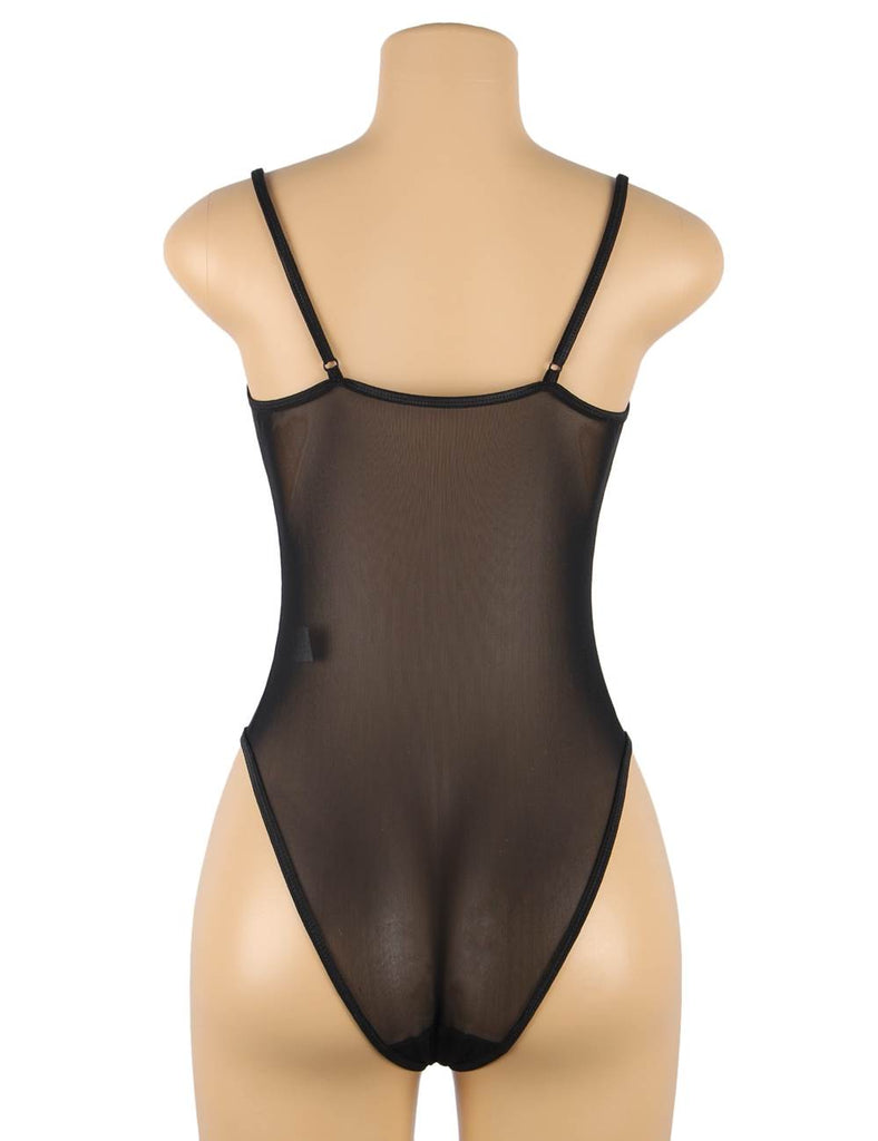 High Quality Lace Splicing Sexy Egypt Teddy With Underwire
