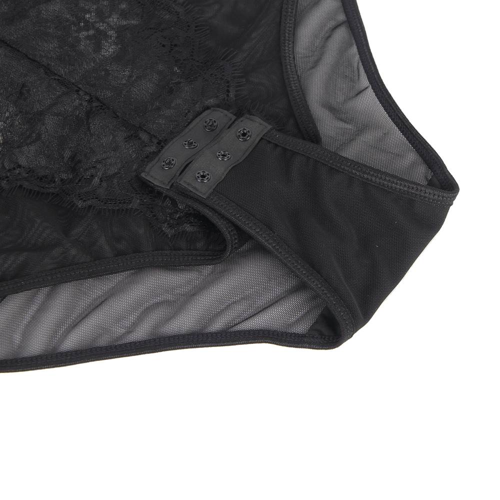 High Quality Lace Splicing Sexy Egypt Teddy With Underwire