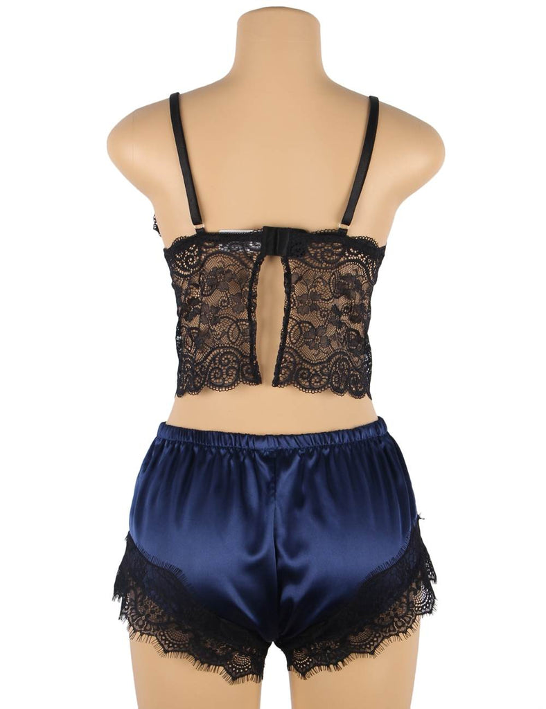 Lace Silk Camisole Home Casual Red Pajamas Set Egypt