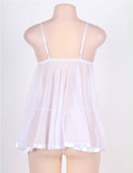 Sexy Egypt Sheer Lace Open Back Babydoll Dress