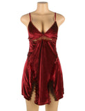 Velour Embroidery Nightdress Egypt With G String