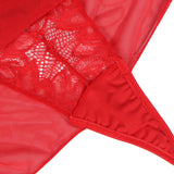 Mesh Halter Backless Floral Patterns Teddy Lingerie Egypt