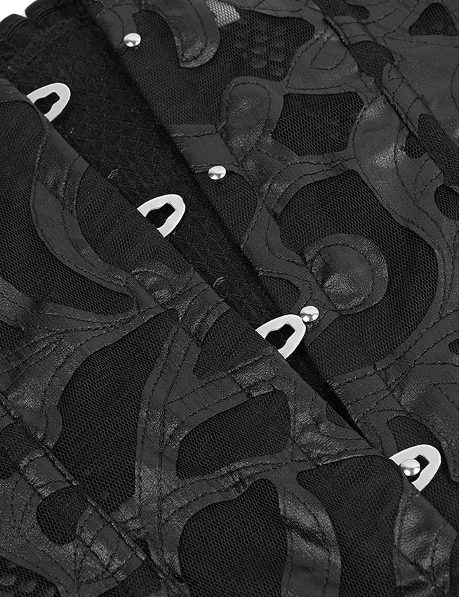 14 Pieces Plastic Bones Grid Corsets Egypt With Panties