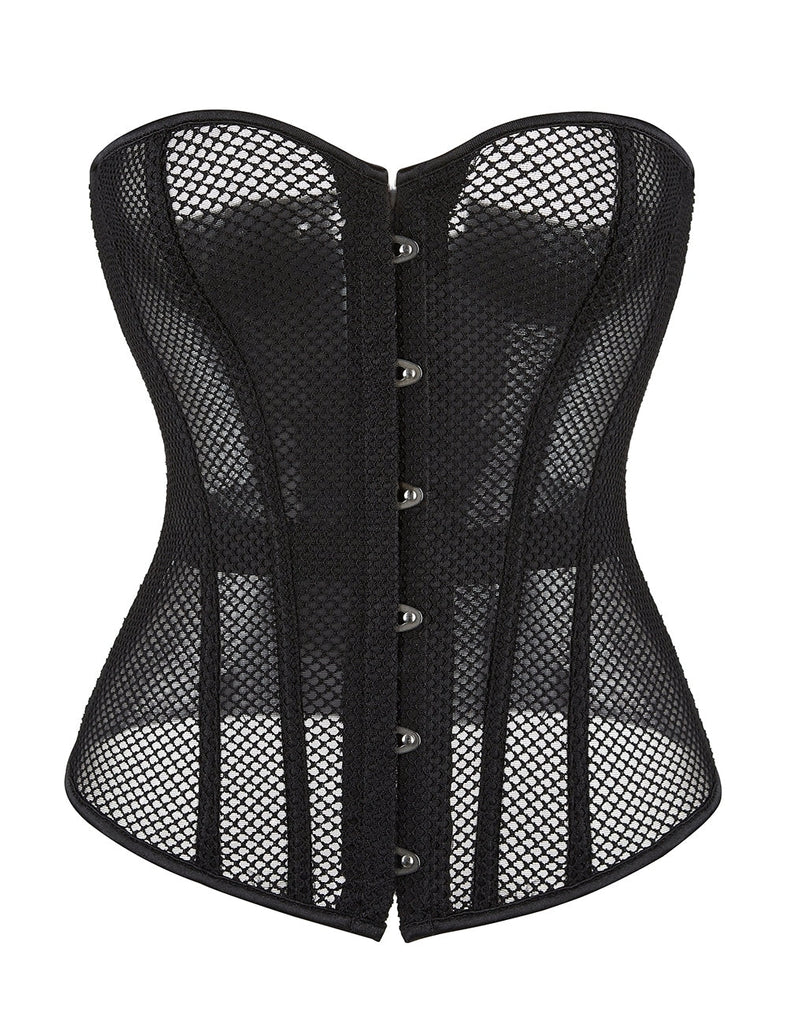 12 Pieces Plastic Bones Grid Corsets