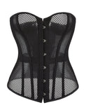 12 Pieces Plastic Bones Grid Corsets