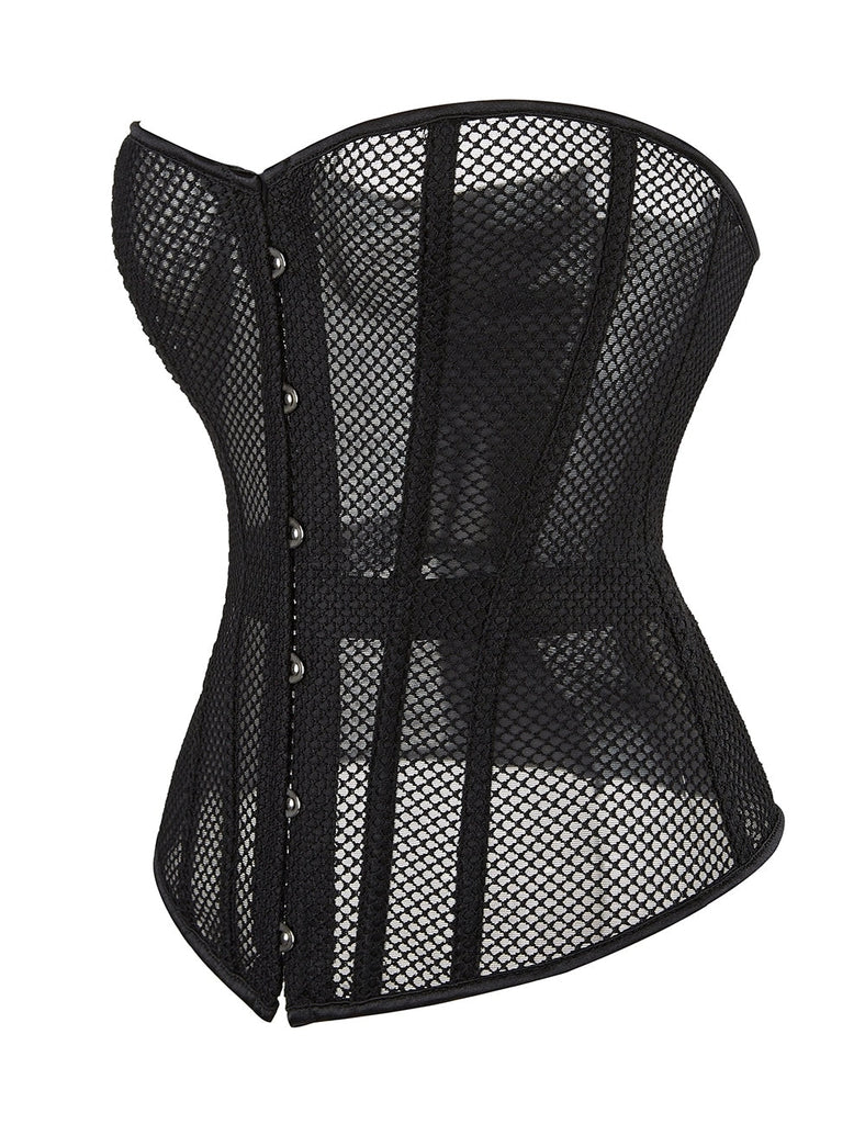 12 Pieces Plastic Bones Grid Corsets