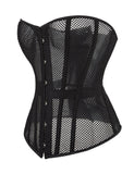 12 Pieces Plastic Bones Grid Corsets