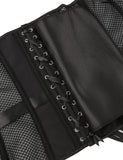 12 Pieces Plastic Bones Grid Corsets