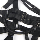 Red & Black Sexy Adjustable Bondage Bodysuit