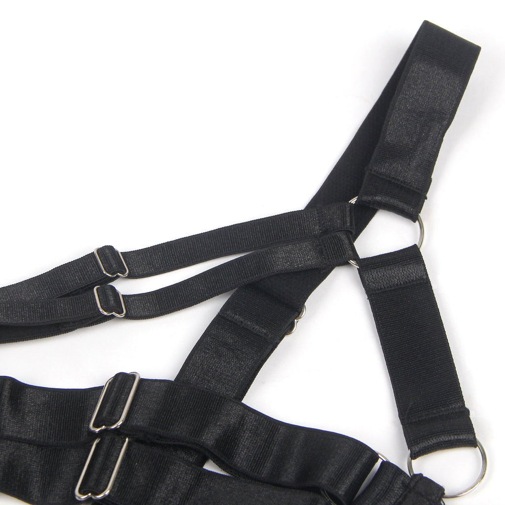 Black Sexy Adjustable Bondage Bodysuit Sexytoys Egypt