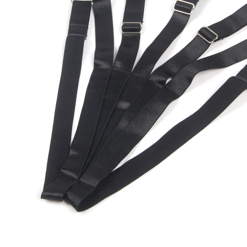 Black Sexy Adjustable Bondage Bodysuit