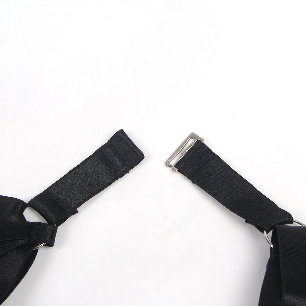 Black Sexy Adjustable Bondage Bodysuit