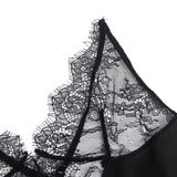 Sexy High-end Satin Lace Stitching Open Back Ladies Babydoll Egypt