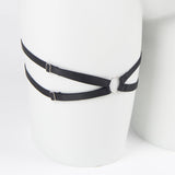 Openable Red & Black Bow Sexy Bra Egypt Set