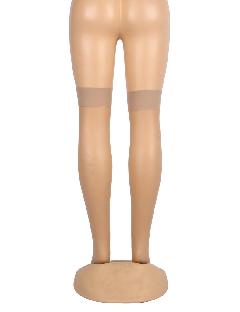 Nude & Black & White wide Brimmed Ribbed Stockings Egypt