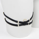 Sexy Leopard Egypt Print strappy Bra Set