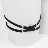 Sexy Leopard Print strappy Bra Set