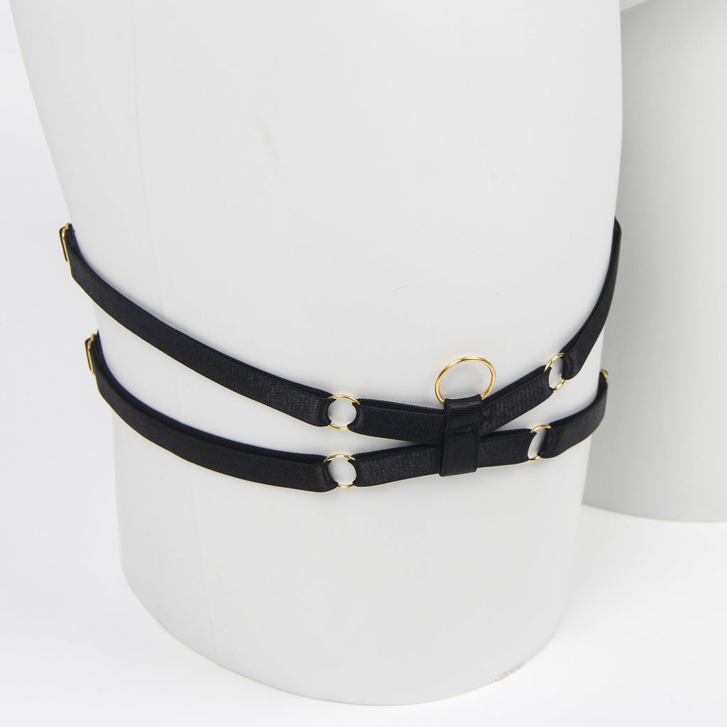 Sexy Leopard Print strappy Bra Set