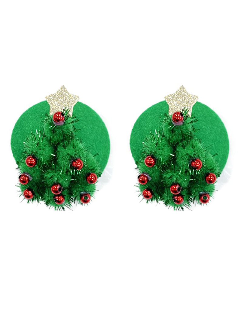 Christmas Tree Nipple Covers For Women