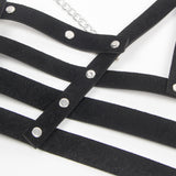 Punk All-match Trend Collar Belt Performance Jewelry Necklace
