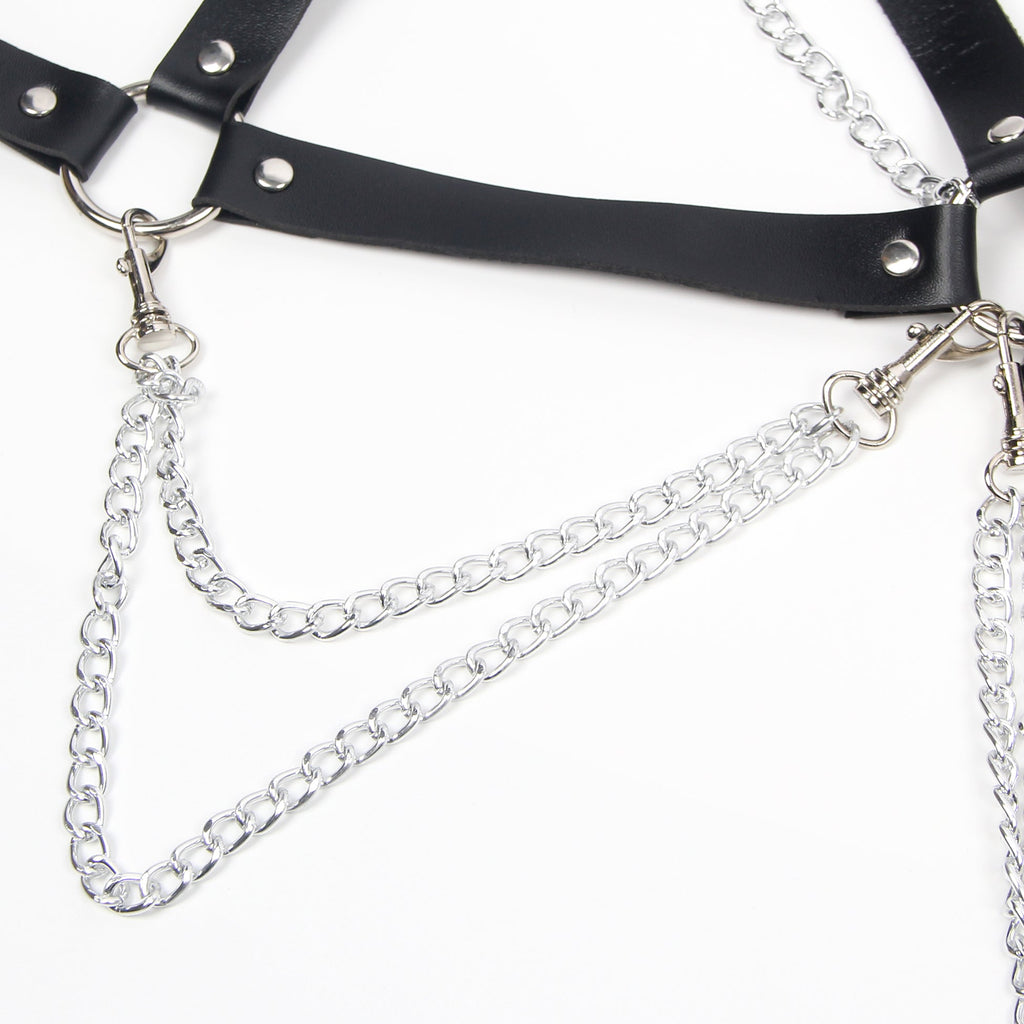 Punk All-match Trend Collar Belt Performance Jewelry Necklace BDSM Egypt