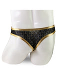 Silver & Gold  Sexy Leather Underwear for Man